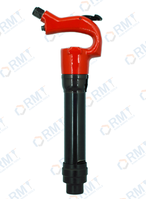 Rama Mining Tools - 2”, 3”, and 4” Strokes Hex or Round Shank Chipping  Hammers